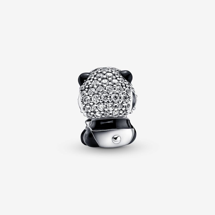 PANDORA 790771C01 Sparkling Cute Panda Charm