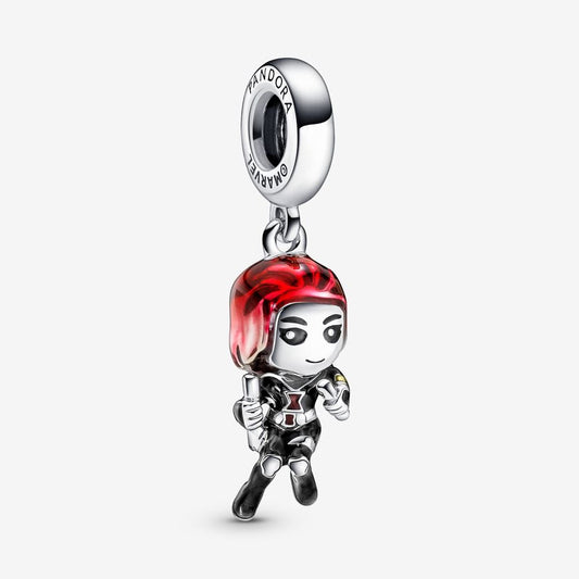 PANDORA 790785C01 Marvel The Avengers Black Widow Dangle Charm