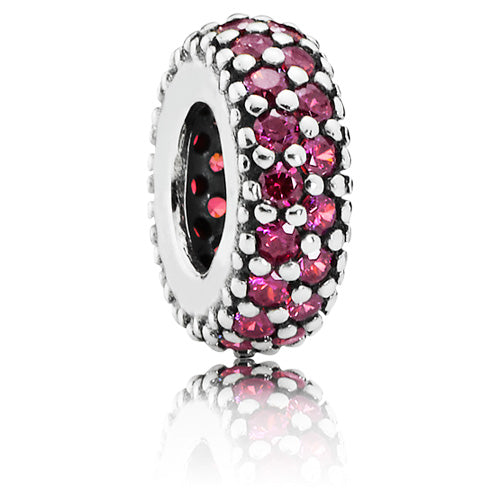 PANDORA Inspiration Within Spacer with Red Zirconia 791359CZR