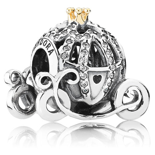 Pandora Disney Cinderella's Pumpkin Coach Charm 791573CZ