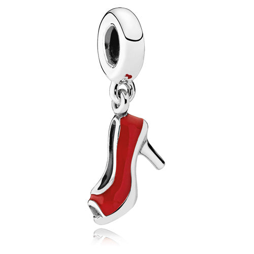 PANDORA Red Stiletto Dangle 792154EN09