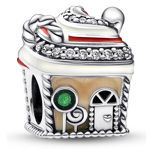 Festive Gingerbread House Charm 792363C01