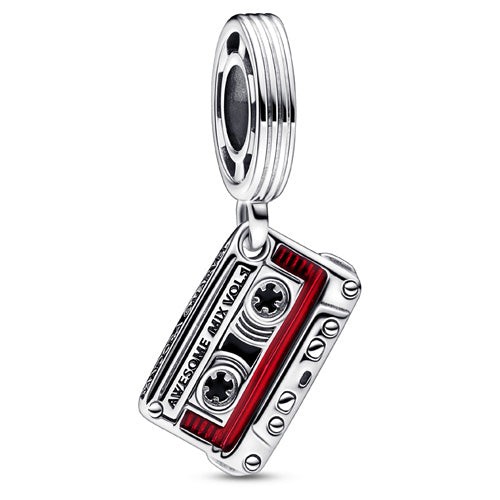 PANDORA 792564C01 Marvel Guardians of the Galaxy Cassette Tape Dangle