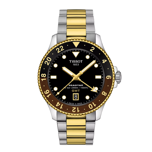 Tissot Seastar 1000 GMT 40mm T120.852.22.051.00 T1208522205100