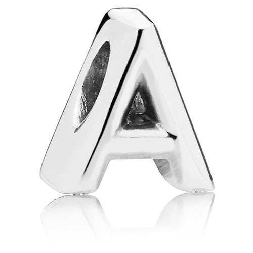 PANDORA 797455 Letter A Alphabet Charm