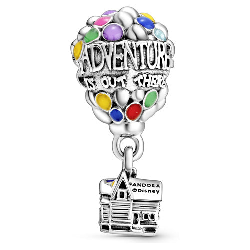 PANDORA 798962C01 Disney UP House and Balloons Charm
