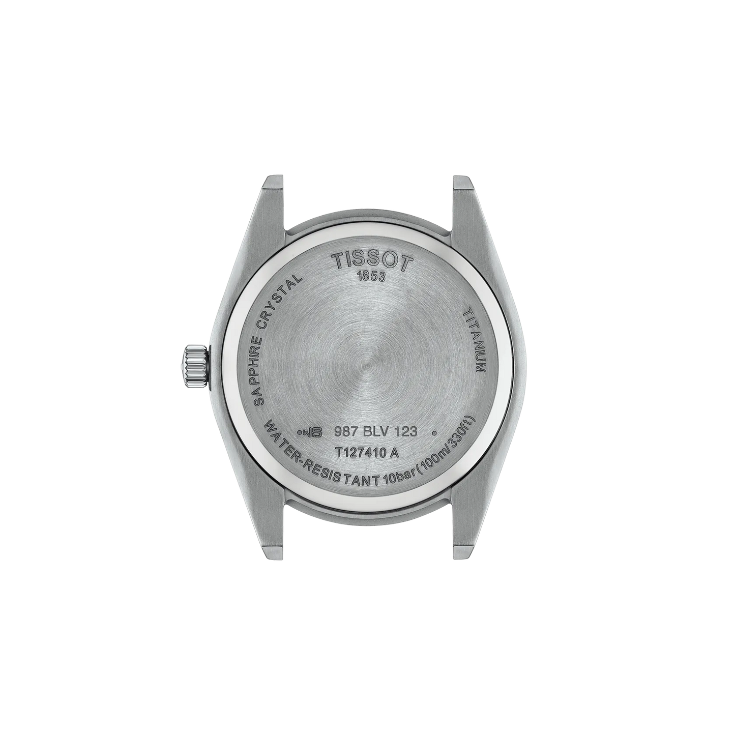 Tissot Gentleman 40mm Titanium Blue Dial T127.410.44.041.00 T1274104404100
