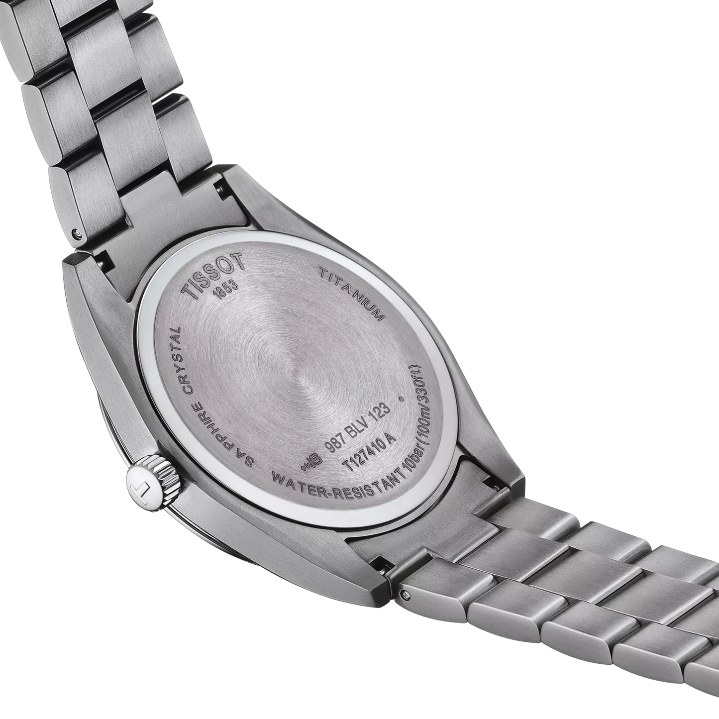 Tissot Gentleman 40mm Titanium Grey Dial T127.410.44.081.00 T1274104408100