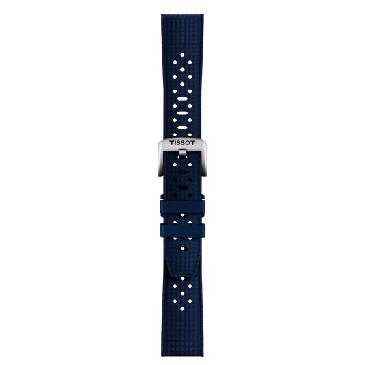 Tissot Official Blue Rubber Strap Lugs 20 mm T852.049.963 T852049963