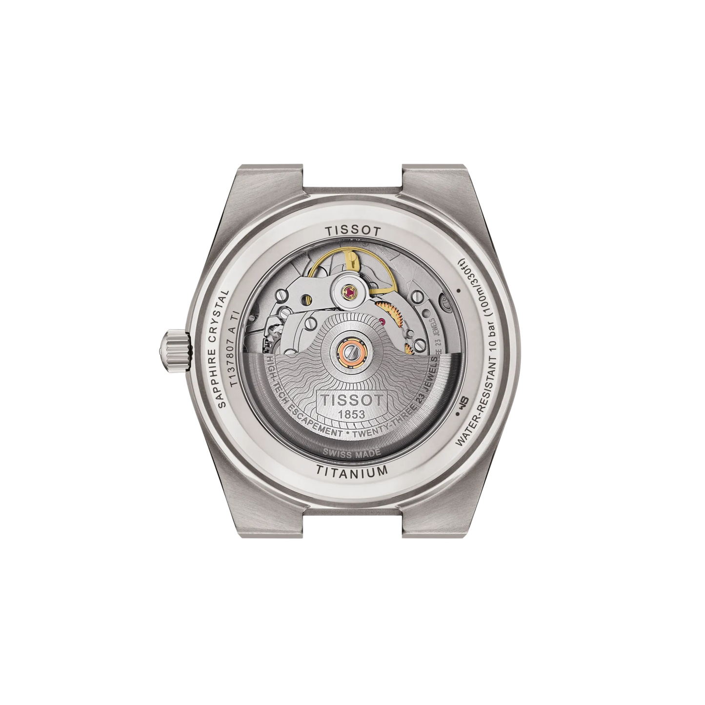 Tissot PRX 38mm Titanium Anthracite Dial  T137.807.44.061.00 T1378074406100