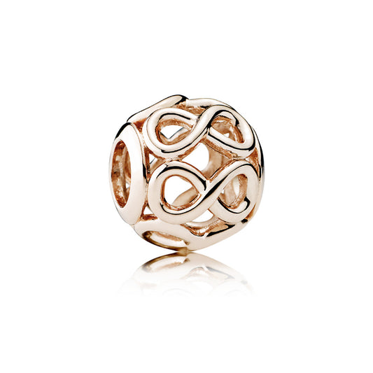 PANDORA 781872 Infinite Shine Pandora Rose Charm