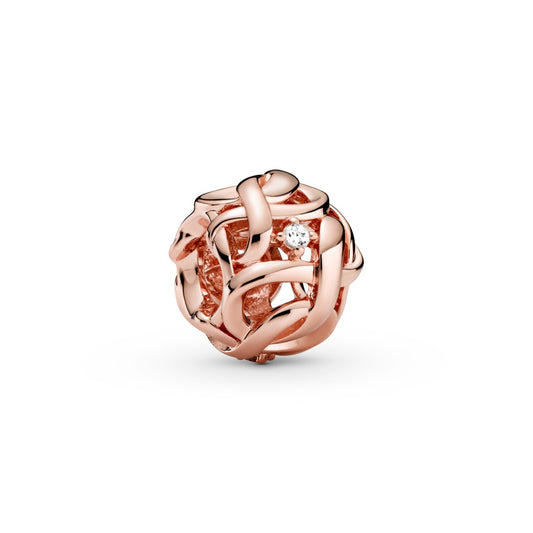 PANDORA 788824C01 Openwork Woven Infinity Charm