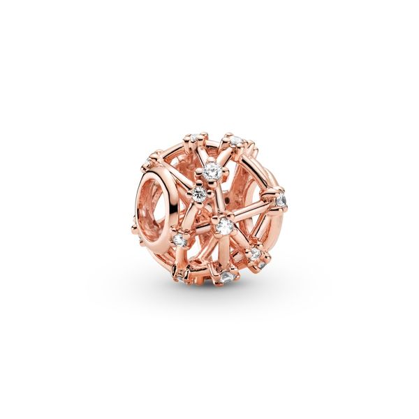 PANDORA ROSE 789240C01 Openwork Star Constellations Charm