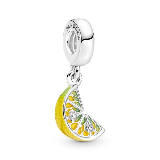 PANDORA 791696C01 Lemon Slice Sterling Silver Dangle