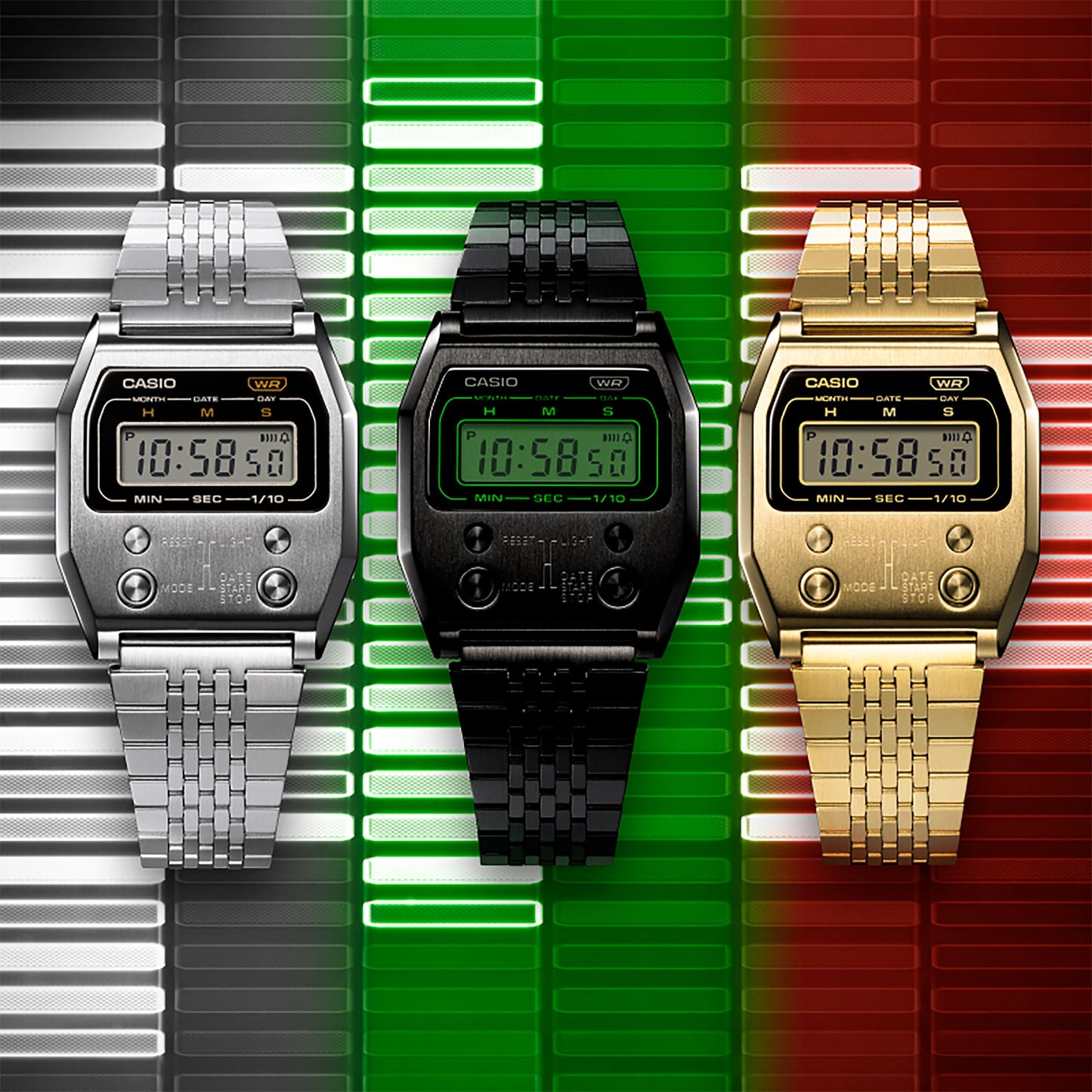 Casio Vintage A1100G-5VT A-1100G-5 Watch