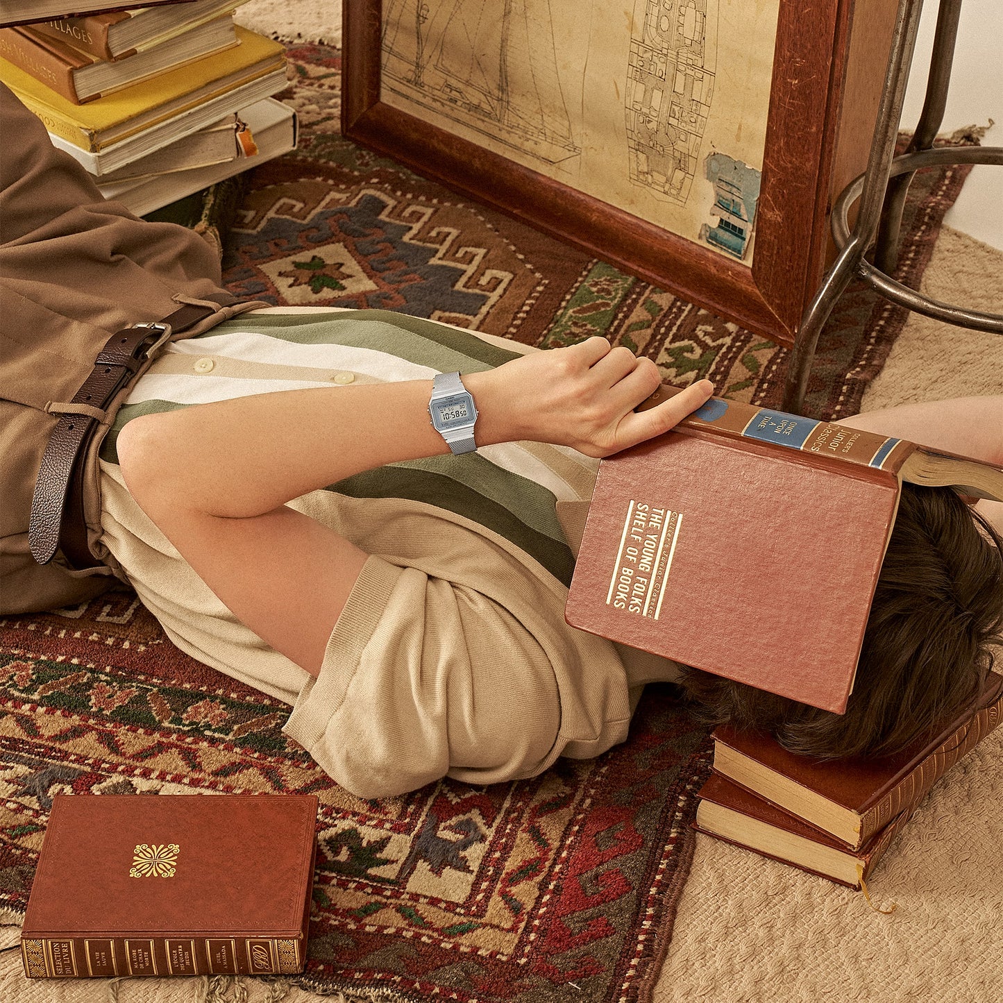 CASIO VINTAGE A700WM-7AVT Watch Stainless