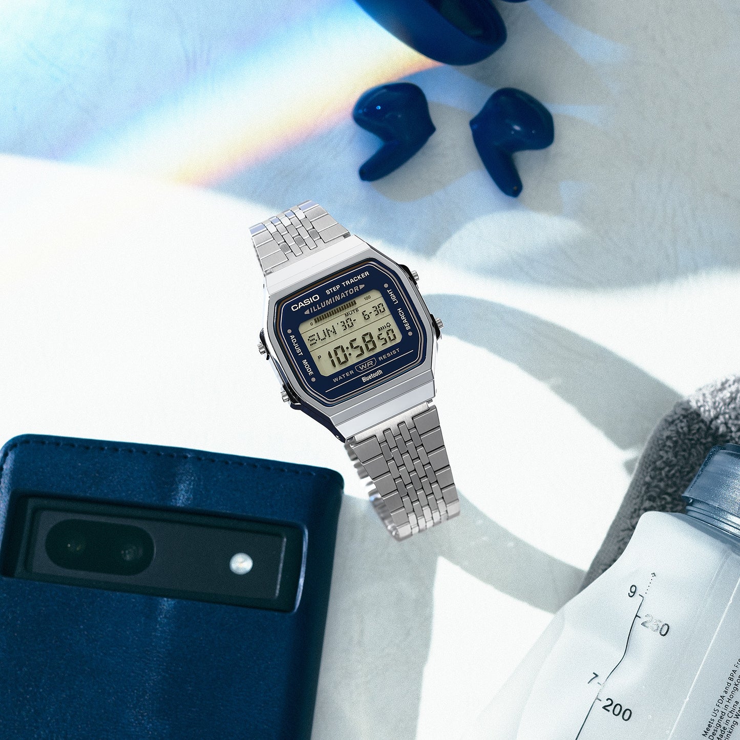 Casio Vintage Bluetooth Watch Blue ABL-100WE-2A ABL100WE-2A