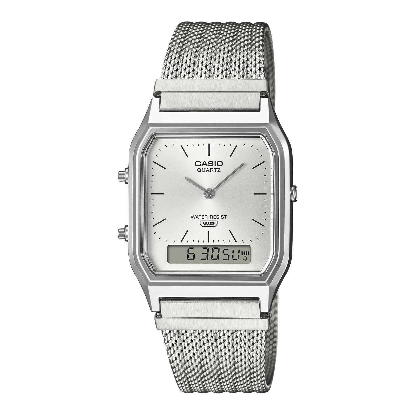 CASIO VINTAGE AQ-230EM-7A AQ230EM-7A Silver
