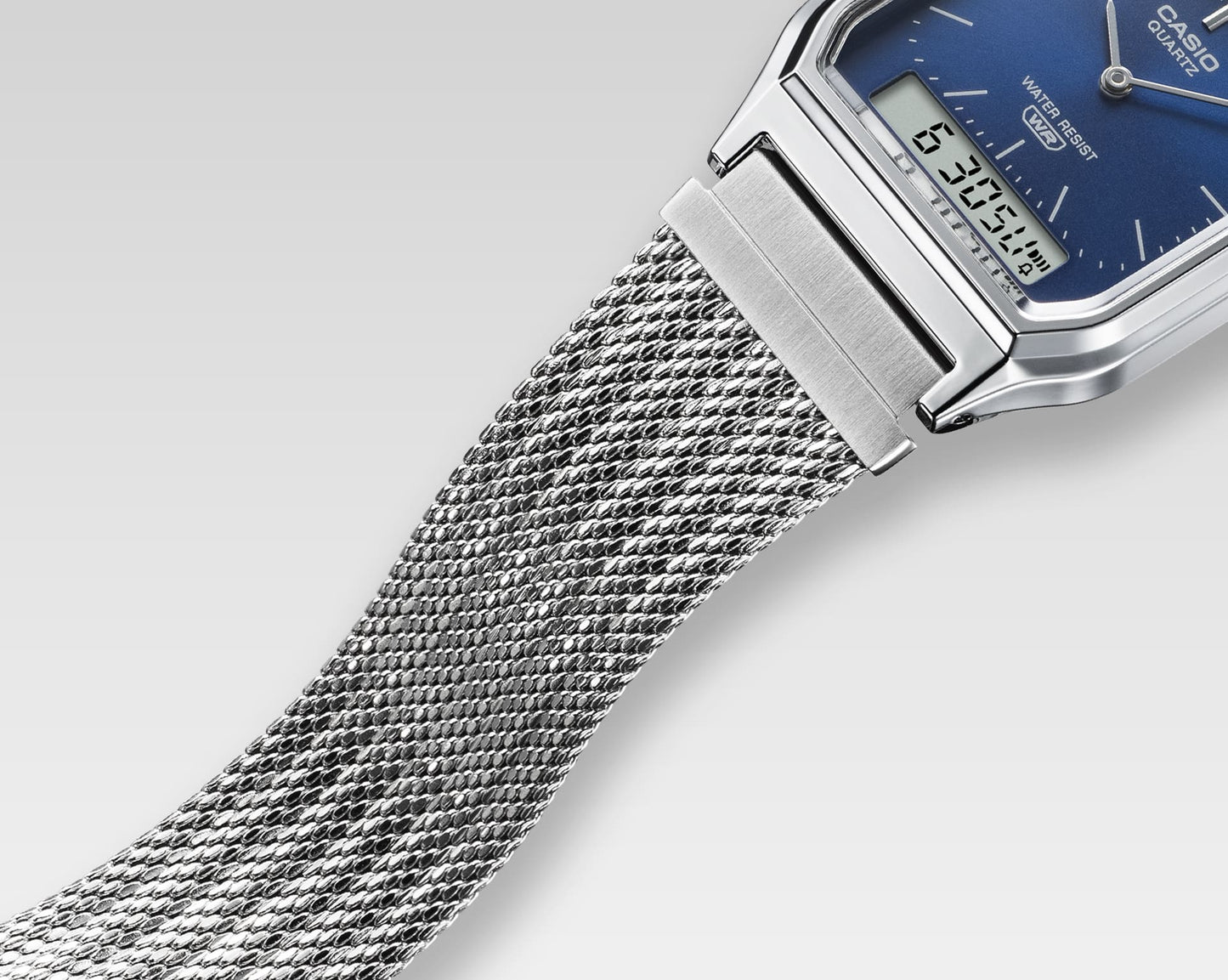 CASIO VINTAGE AQ-230EM-2A AQ230EM-2A Navy