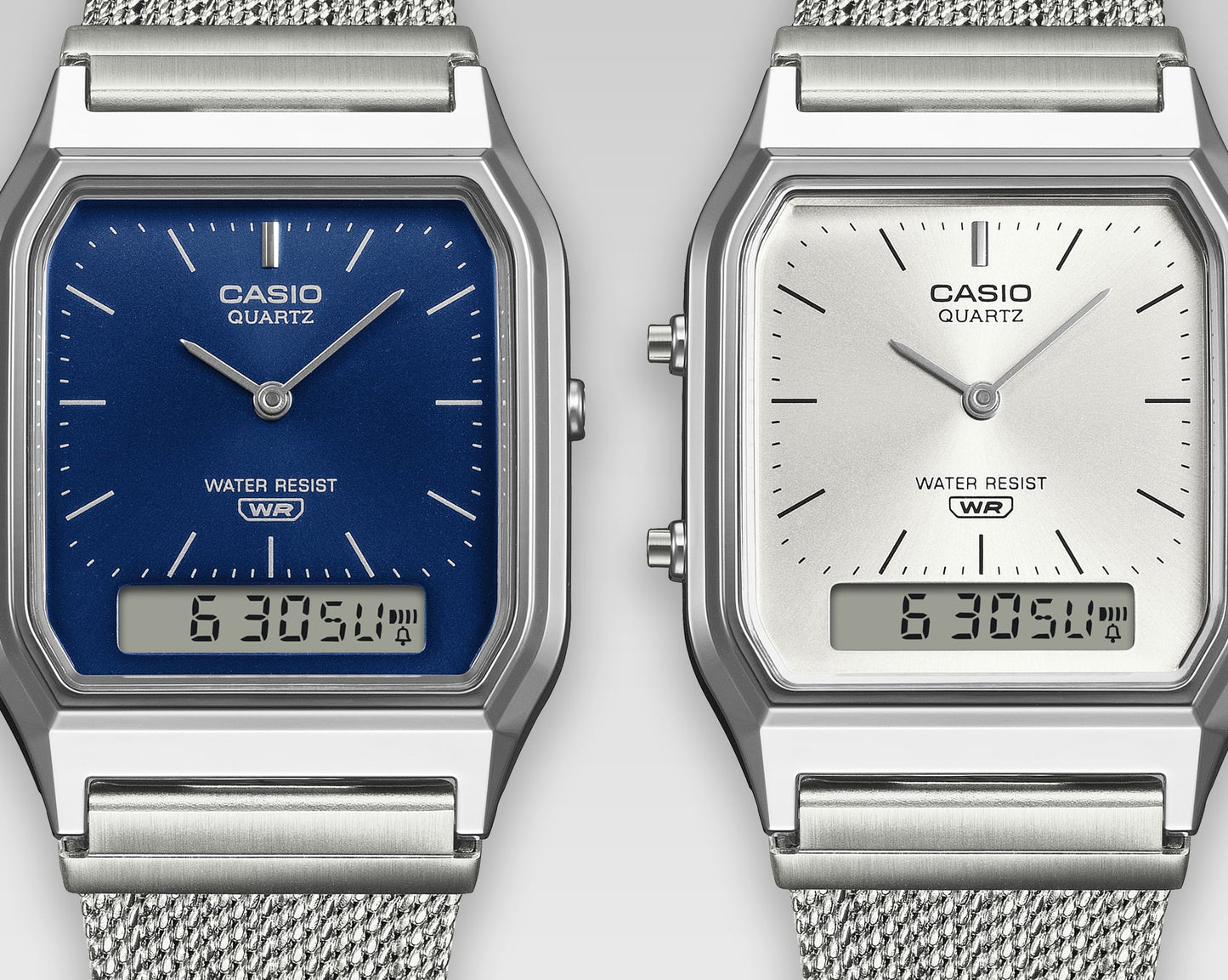 CASIO VINTAGE AQ-230EM-2A AQ230EM-2A Navy