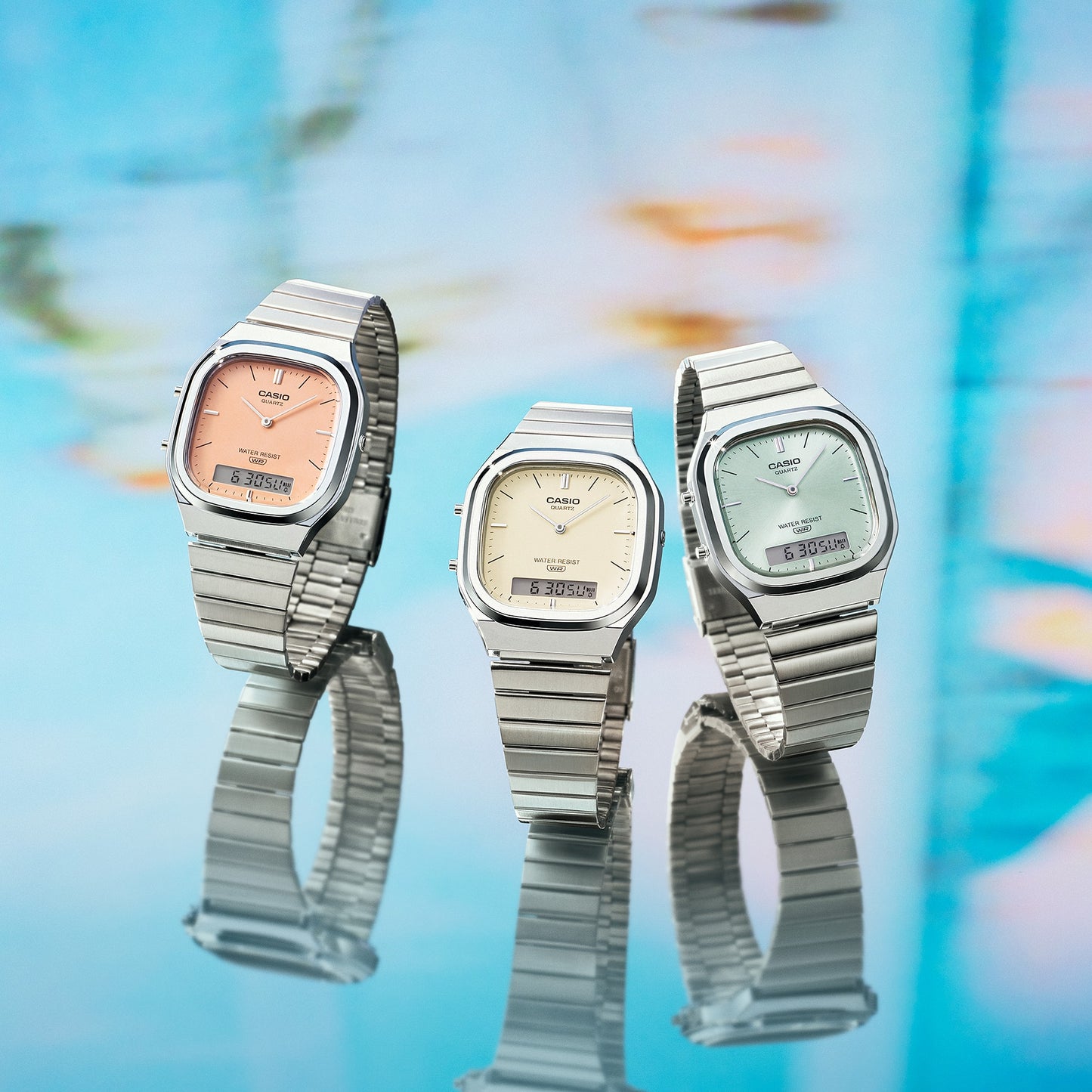 Casio Vintage AQ240E-2A Analog-Digital Watch AQ-240E-2A