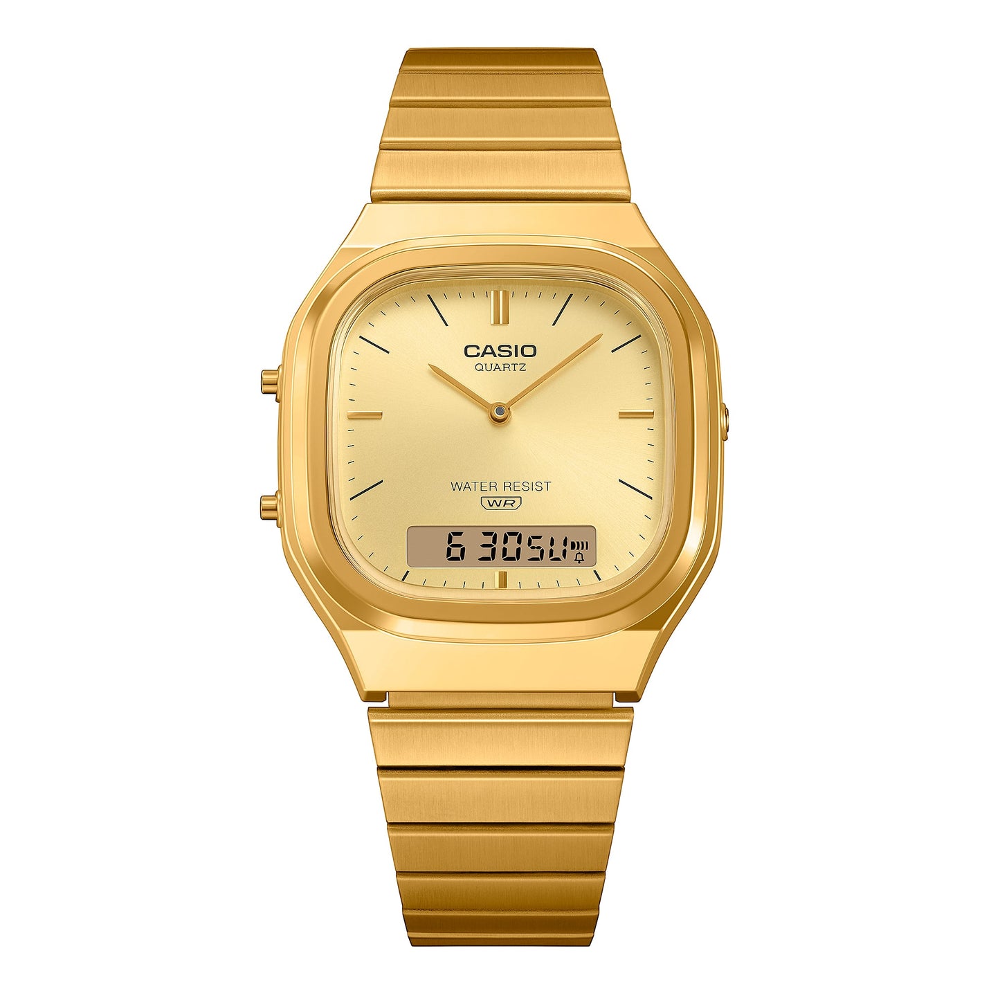 CASIO VINTAGE Gold Dial AQ240EG-9A AQ-240EG-9A
