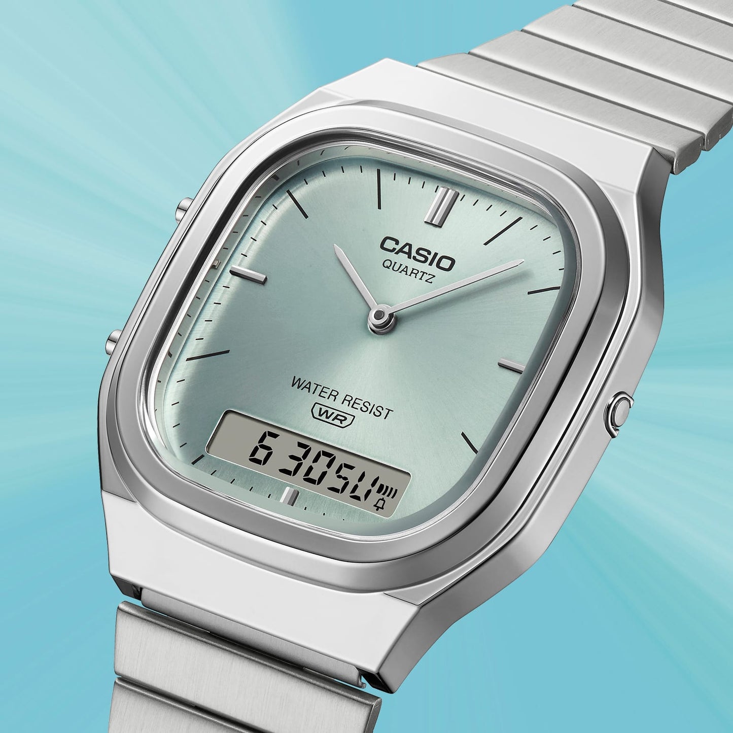 CASIO VINTAGE Beige Dial AQ-240E-7A2 AQ240E-7A2
