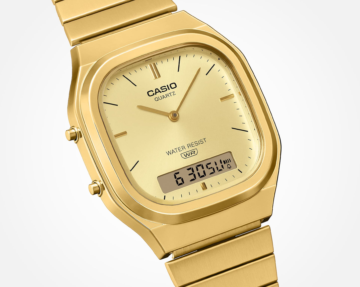 CASIO VINTAGE Gold Dial AQ240EG-9A AQ-240EG-9A