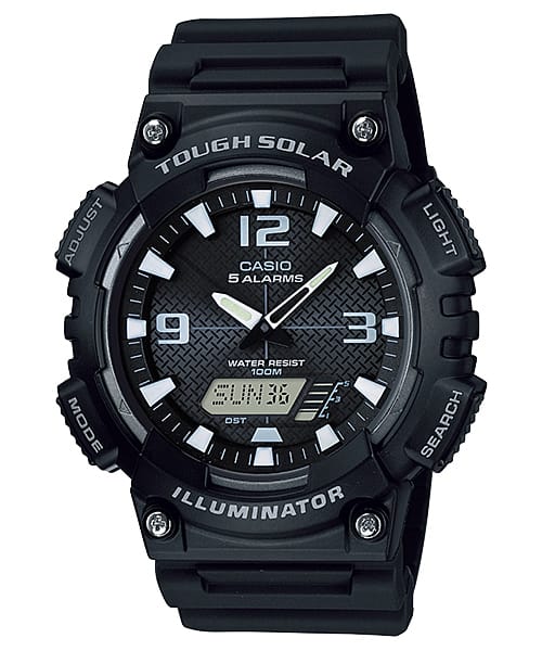 CASIO Analog-Digital Combination Solar Watch AQS810W-1AV