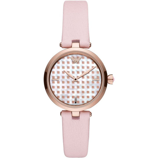 AR11313 Emporio Armani  Ladies Watch Pink Leather