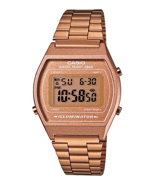 Casio Vintage Watch Rose Gold B640WC-5AVT