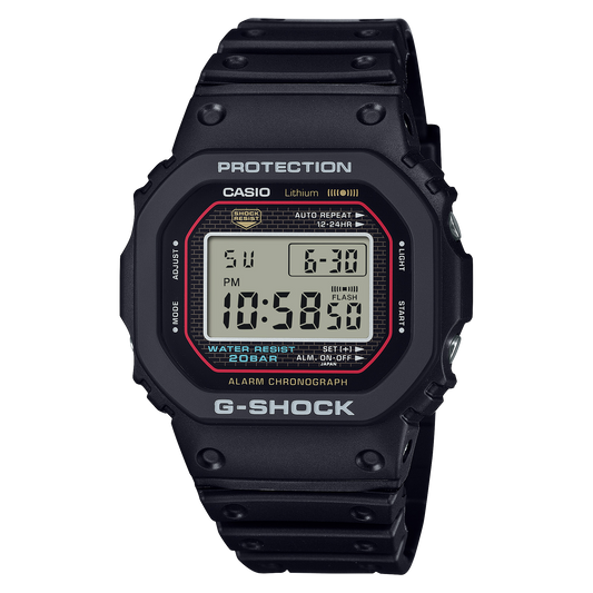 CASIO G-Shock DW5000 Series - Original G-Shock Recreation DW5000R-1A DW-5000R-1A
