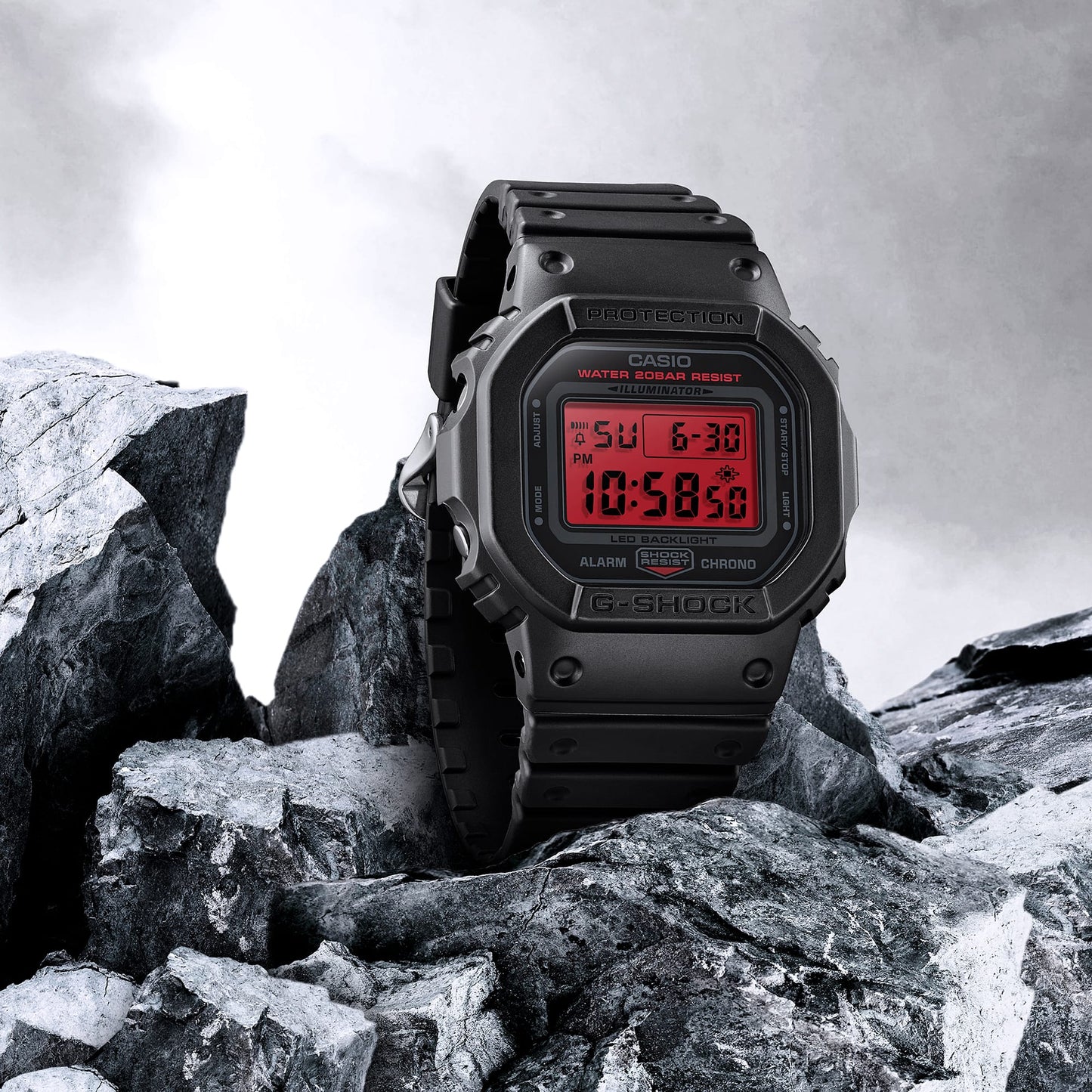 CASIO G-SHOCK ORIGIN 5600 SERIES DW-5600BBR-1 DW5600BBR-1