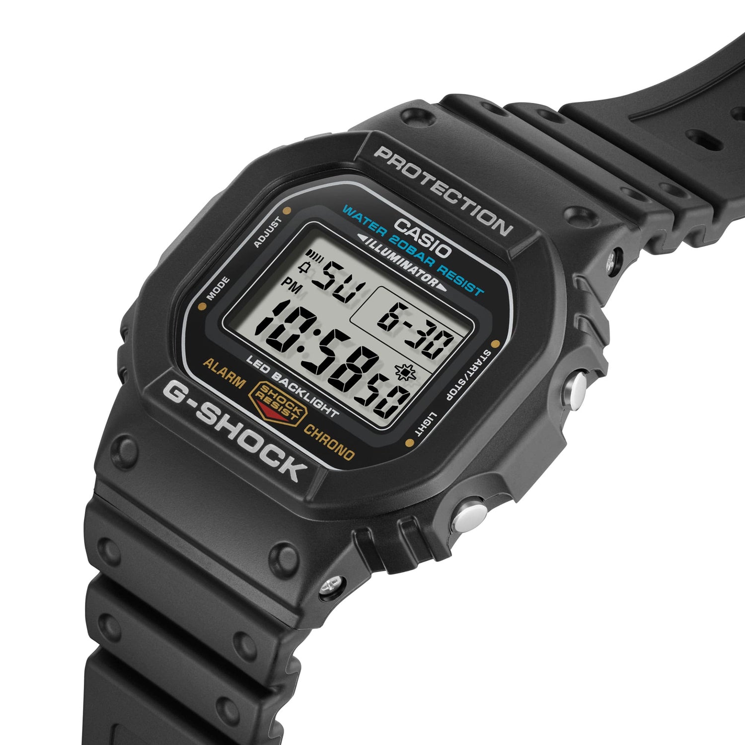CASIO G-SHOCK DIGITAL 5600 SERIES DW-5600UE-1 DW5600UE-1V (Updated