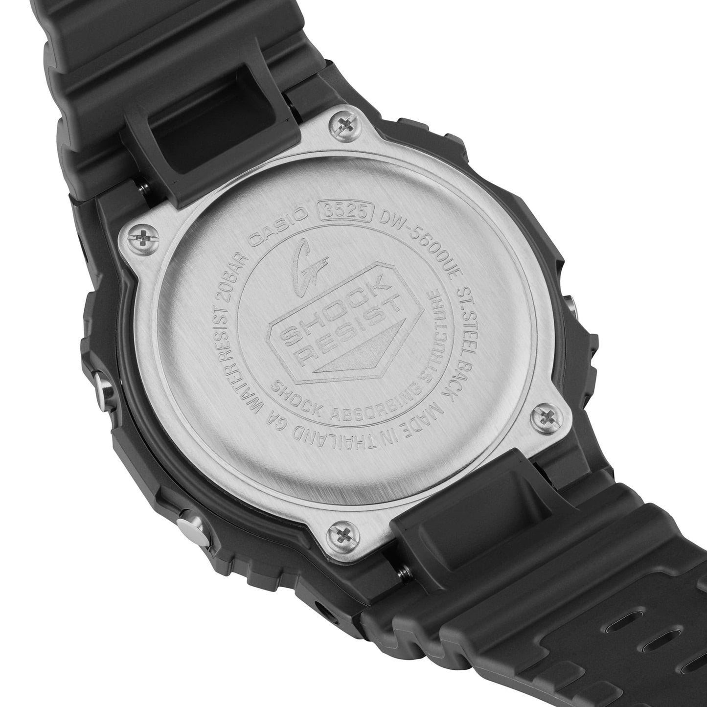 CASIO G-SHOCK DIGITAL 5600 SERIES DW-5600UE-1  DW5600UE-1V (Updated Module)