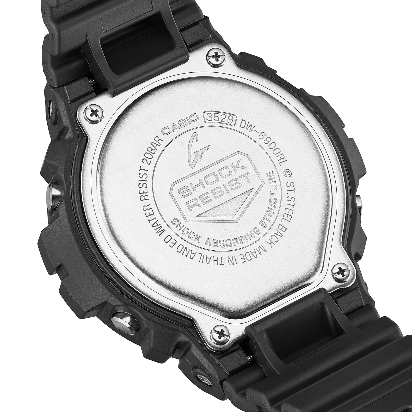 CASIO G-SHOCK DIGITAL 6900 SERIES DW-6900RL-1 DW6900RL-1