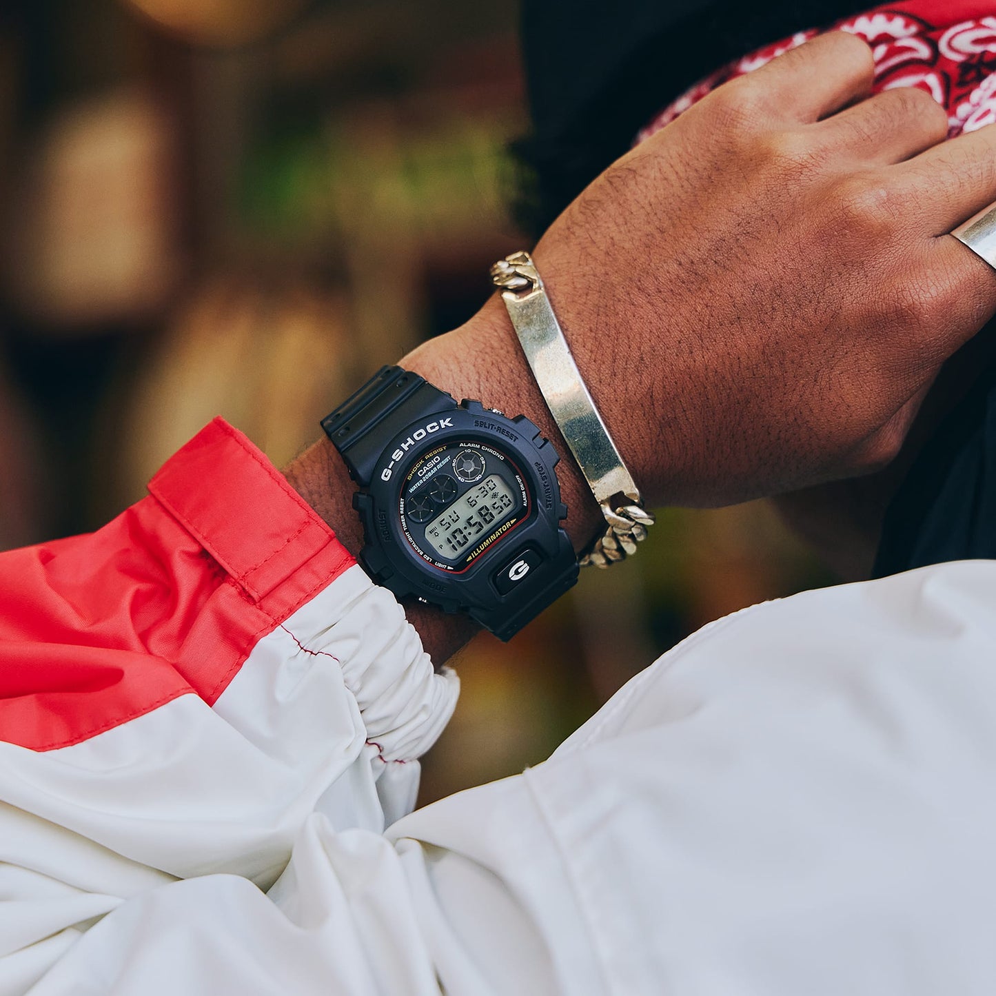 CASIO G-SHOCK DIGITAL 6900 SERIES DW-6900RL-1 DW6900RL-1