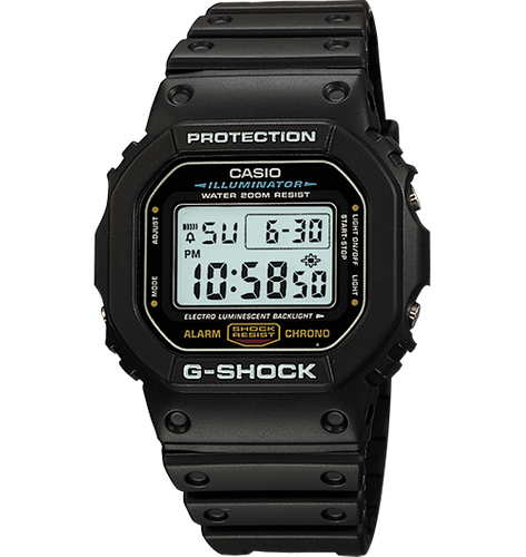 CASIO G-SHOCK CLASSIC DIGITAL WATCH DW5600E-1V