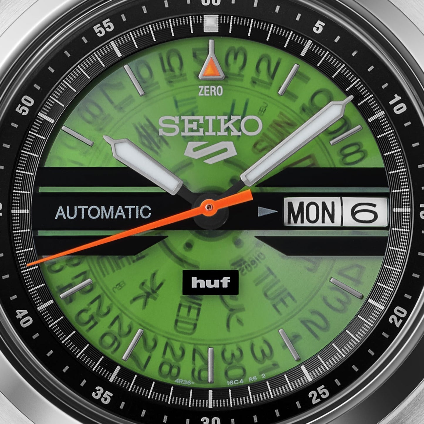 Seiko 5 Sports x HUF II SRPM09 Limited Edition Collaboration SRPM09K1