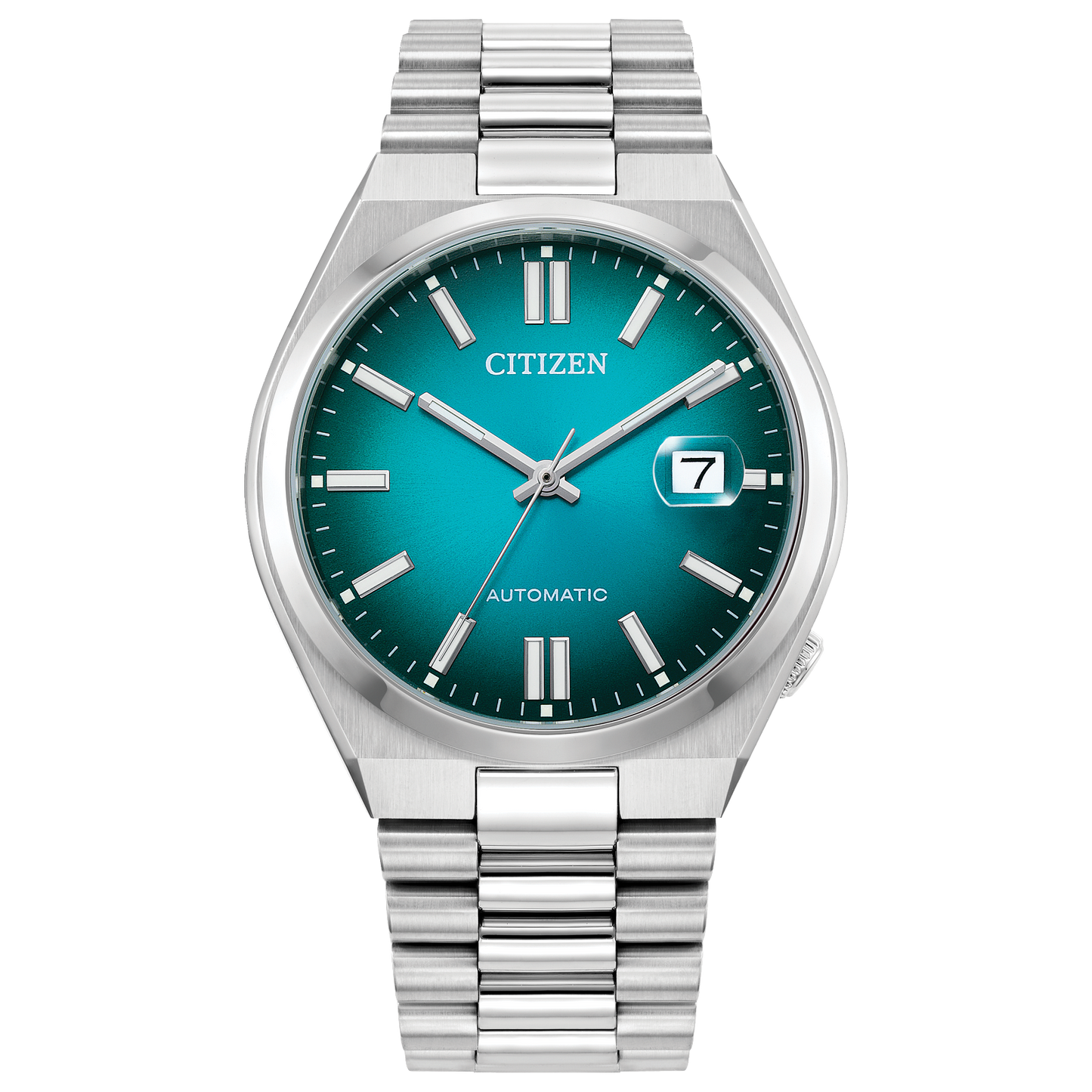 Citizen Automatic NJ0151-53X "TSUYOSA” Collection Teal Dial Stainless Steel Bracelet