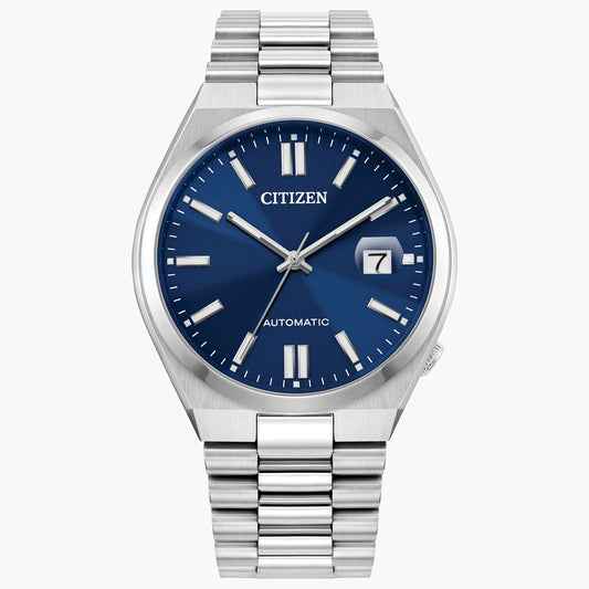 Citizen Automatic NJ0150-56L "TSUYOSA” Collection Blue Dial Stainless Steel Bracelet