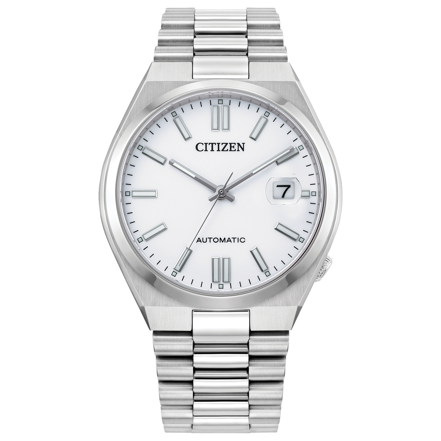 Citizen Automatic NJ0150-56A "TSUYOSA” Collection White Dial Stainless Steel Bracelet