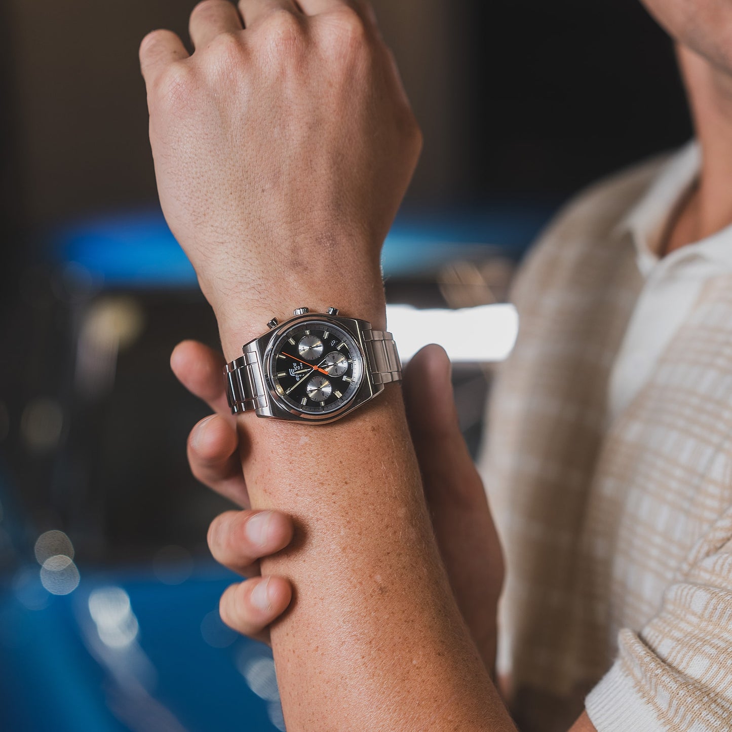 CASIO EDIFICE Standard Chronograph EFB730D-1AV EFB-730D-1AV