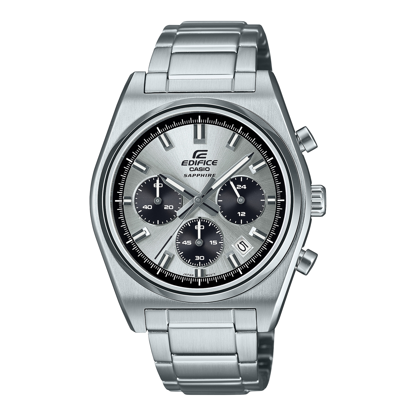 CASIO EDIFICE Standard Chronograph EFB730D-7AV EFB-730D-7AV Silver