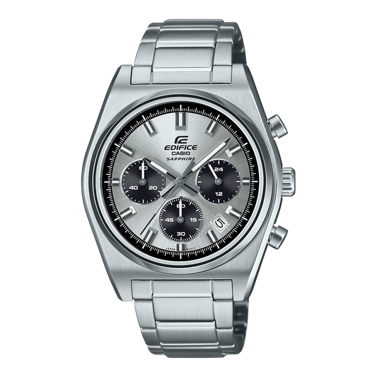 CASIO EDIFICE Standard Chronograph EFB730D-7AV EFB-730D-7AV Silver