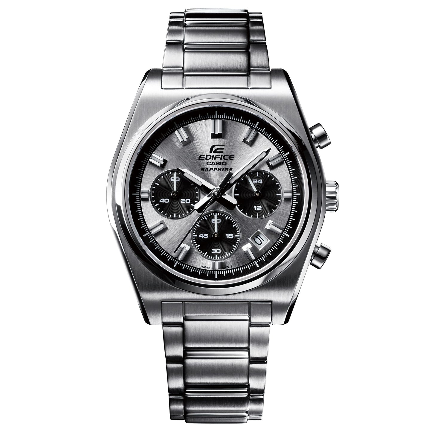 CASIO EDIFICE Standard Chronograph EFB730D-7AV EFB-730D-7AV Silver