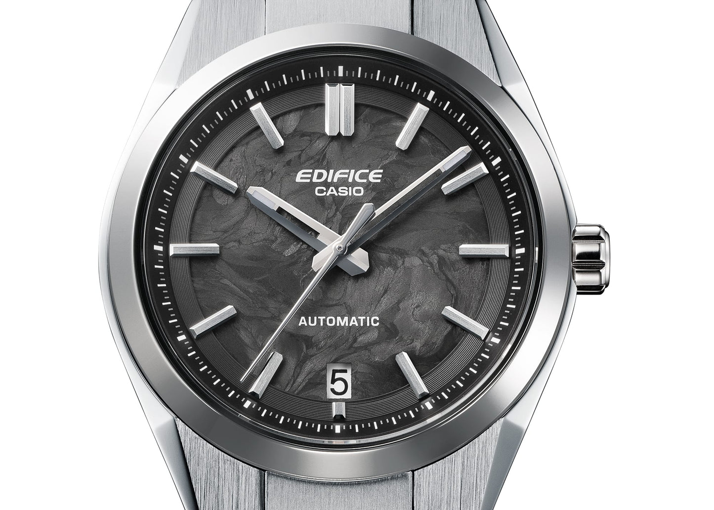 CASIO AUTOMATIC WATCH EFK-100CD-1A EFK100CD-1A BLACK DIAL