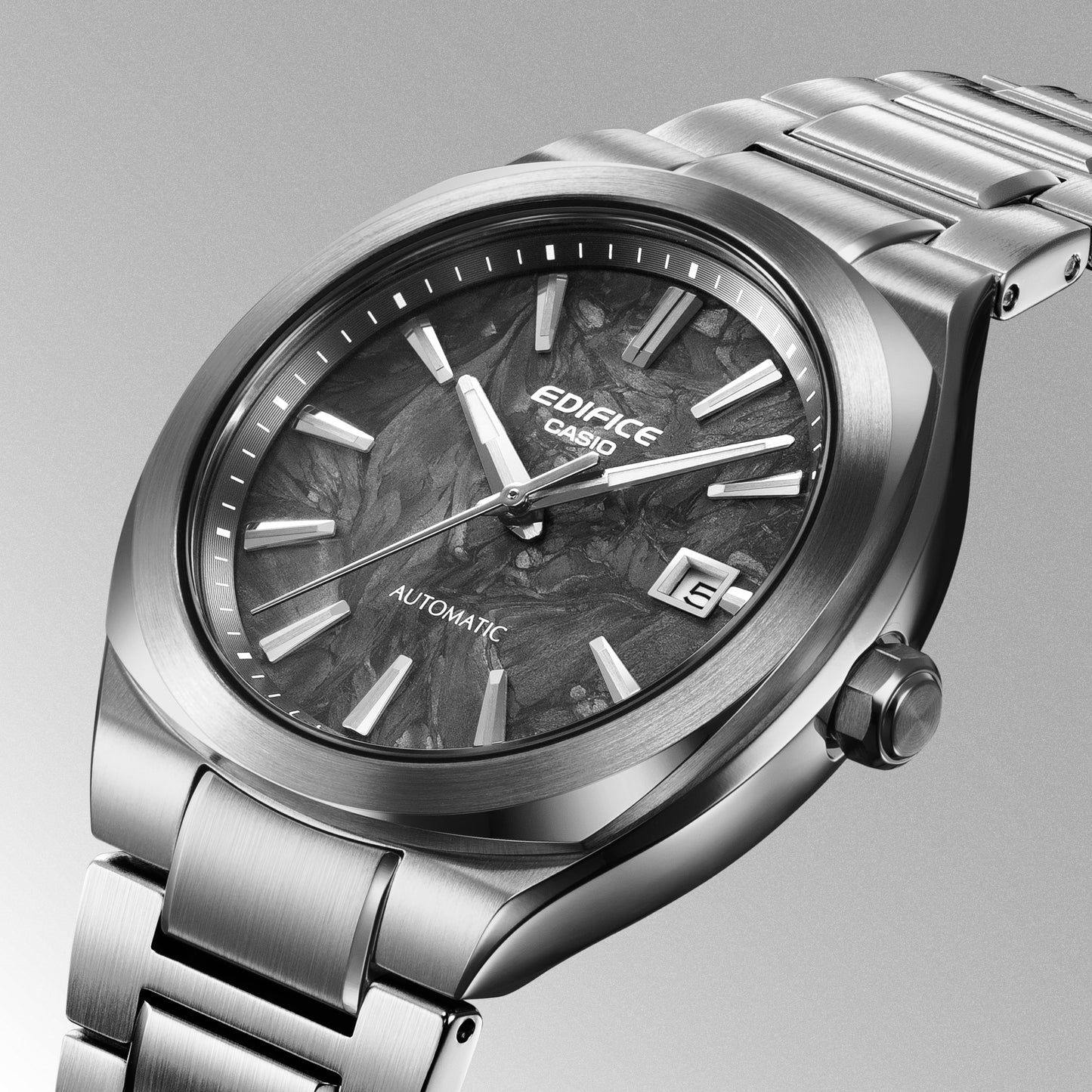 Casio Automatic Watch Electroformed Textured Blue Dial EFK-200D-2A EFK200D-2A