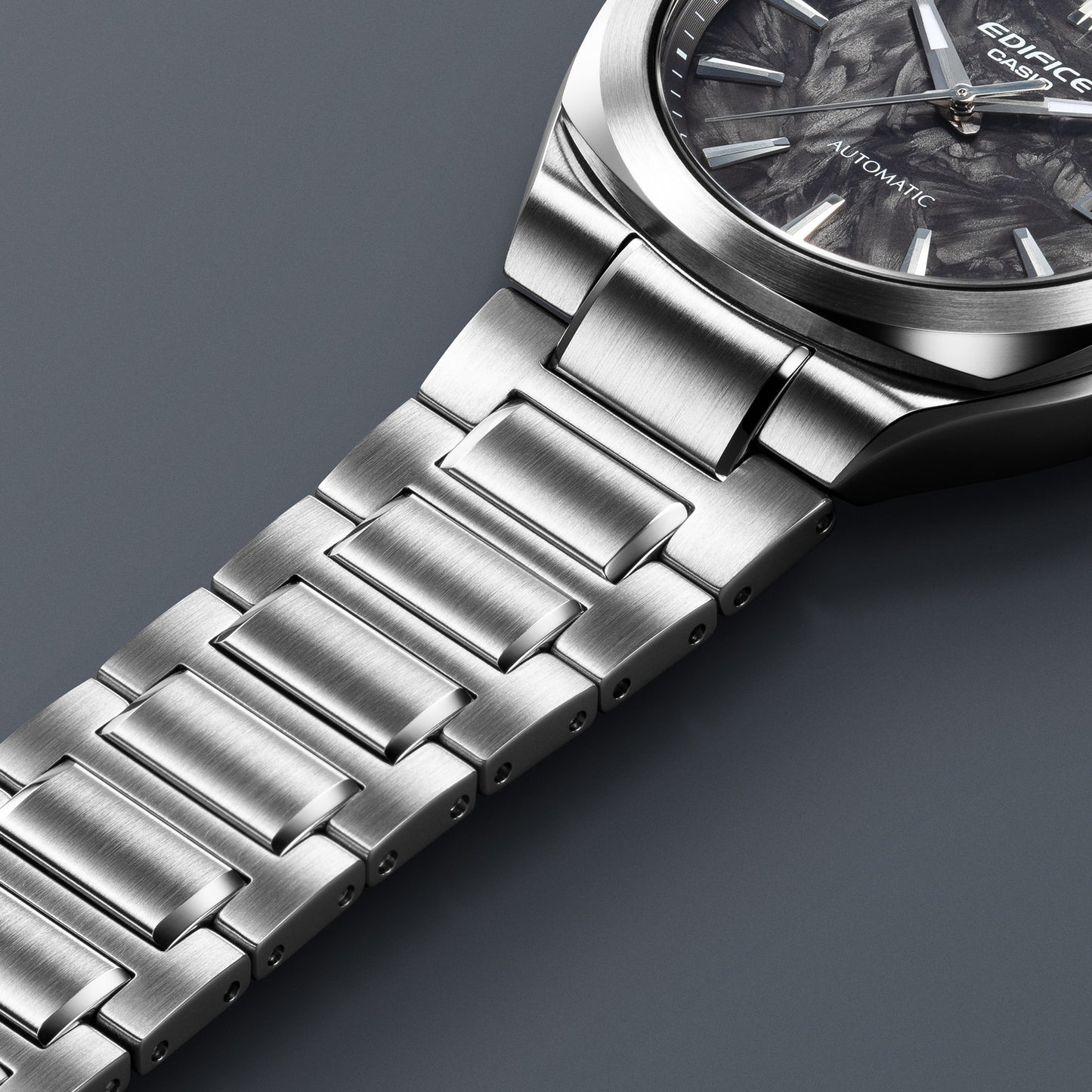 Casio Automatic Watch Electroformed Textured Blue Dial EFK-200D-2A EFK200D-2A