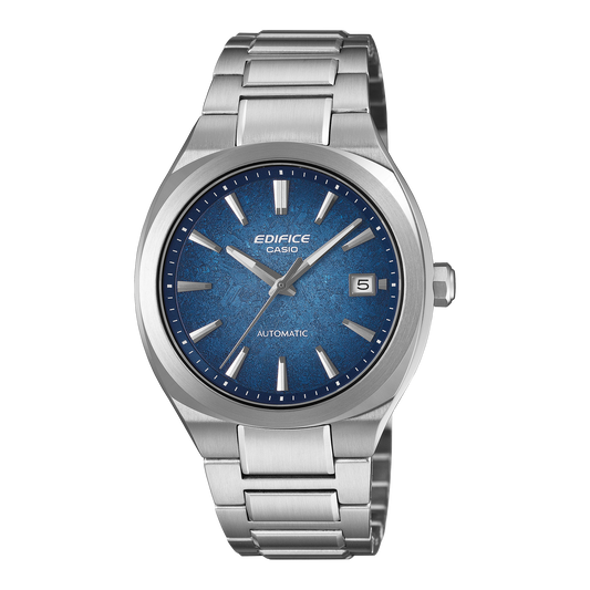 Casio Automatic Watch Electroformed Textured Blue Dial EFK-200D-2A EFK200D-2A